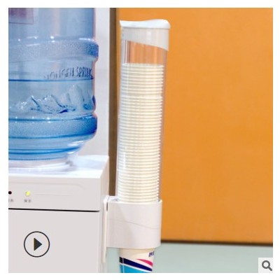 拜杰取杯器一次性纸杯架饮水机放自动落杯器塑料杯子免打孔收纳架图2