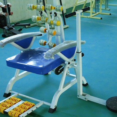 **颈椎按摩椅 颈椎拉伸器脖子疼护颈牵引带质量保证 康复器材训练阶梯图3