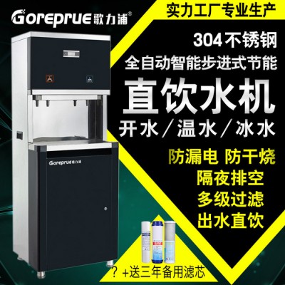 商用直饮水机 歌力浦直饮机 立式温热不锈钢节能饮水机  大容量商用不锈钢直饮水机温热校园饮水台智能全自动净化步进开水机图6