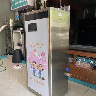 校园节能饮水机幼儿园专用定制直饮机全自动直饮机不锈钢饮水台图3