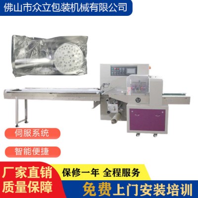 揭阳伺服包装机 五金电器通用封口机 导轨电源插座包装机厂家图2