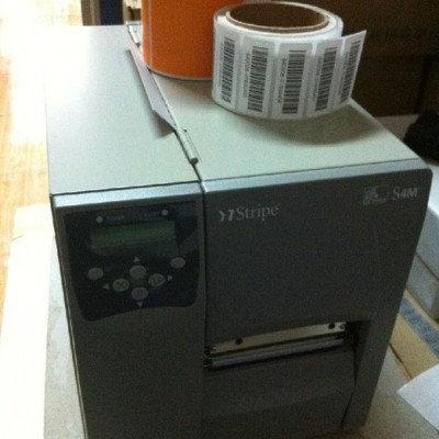 苏州吴江斑马ZEBRA-S4M高低压电器条码标签打印机厂图2