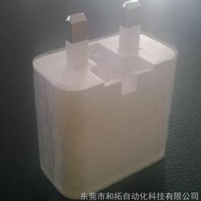 五金壳贴膜机充电器包膜机 塑胶件包膜机 五金件包膜机 USB充电器包膜机手机壳贴膜机图3