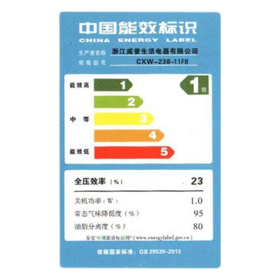 Weipu/威普 CXW-238-11F8 侧吸油烟机不锈钢抽吸脱排油烟机厨房电器图3