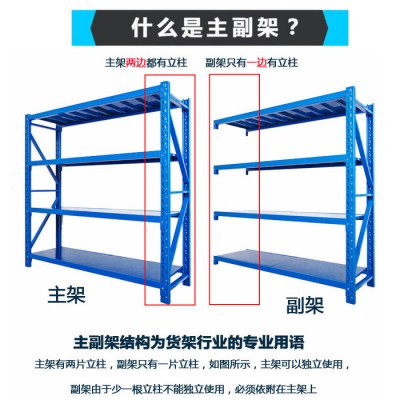 河南郑州货架仓储库房工厂仓库五金服装电器家具食品仓库货架图2