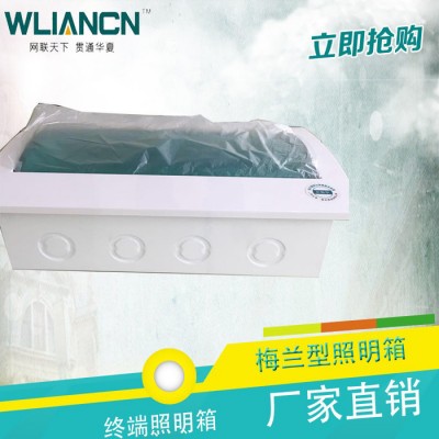 网联梅兰型配电箱/明月牌照明箱/低压电器箱18回路暗装图3