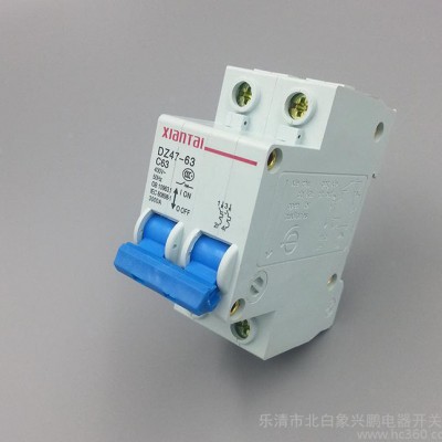 2P10家用小型断路器 DZ47空开 乐清低压电器代理图3