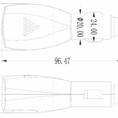 434双USB车充  深圳华科达** 车充外壳、汽车充电器外壳、汽车点烟器外壳、车充五金自动车床车件、车载手机支架、