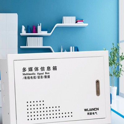 网联电气**光纤箱 入户信息箱 多媒体接线箱弱电箱 低压电器 多媒体信息箱图2