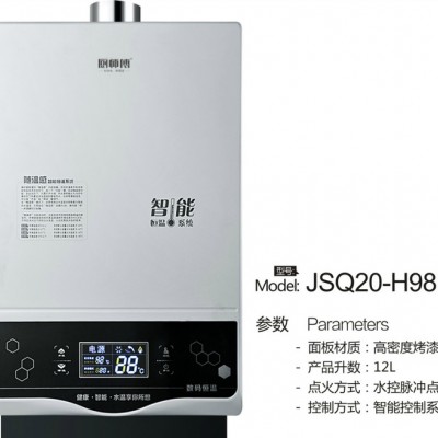 厨卫电器批发 厨房电器厂家加盟厨师傅品牌H98燃气热水器图2