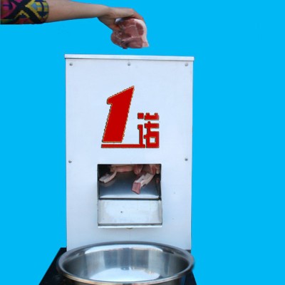 小型家用切肉块机肉丁机商用不锈钢切菜机厨房电器创业项目找代理图6
