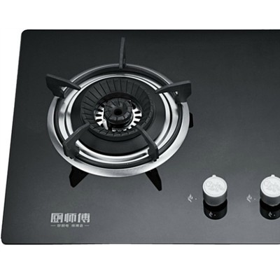厨卫电器批发  厨房电器厂家加盟 **双眼灶具厨师傅品牌嵌入式D316燃气灶 燃气灶具图2