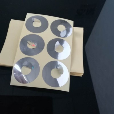 钎荧  亮金亮银亚银不干胶标签 特殊防伪标签 防水合格证电器标识铭牌定做  钢材标牌标签 机械设备标签 五金制品专用标签图2