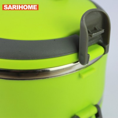两层便当盒 手提保温饭盒 不锈钢厨房电器卫浴送礼赠品企业福利图2