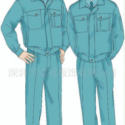 五金电子电器珠宝首饰印刷塑胶等工厂制服工作服图2