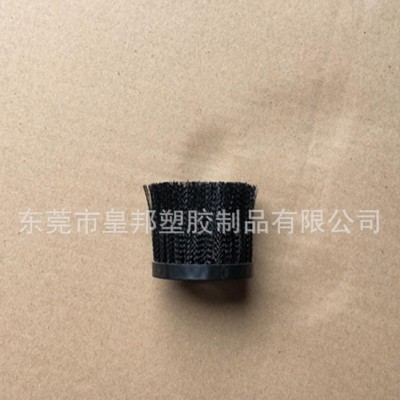 波纹丝毛刷加工厂,植毛加工找东莞皇邦厂,电器配件毛刷织毛加工图2