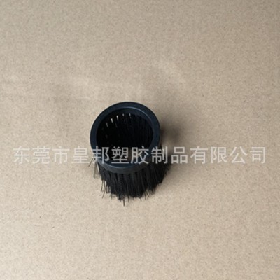 波纹丝毛刷加工厂,植毛加工找东莞皇邦厂,电器配件毛刷织毛加工图3