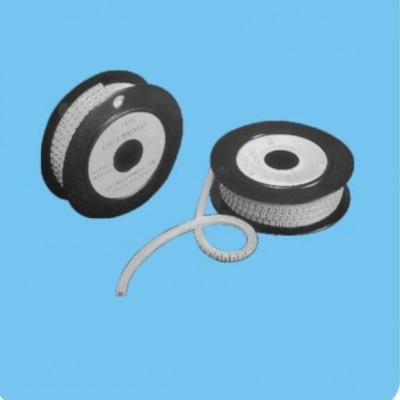 深圳科士华电源线扣EC型配线标志自由绝缘保护套塑胶材质扣式护线套电器配件 白色尼龙图1