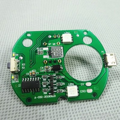 万江旭阳_智能家电控制板触摸LED净化空气加湿器PCBA主板电路板方案开发厂家定制图4