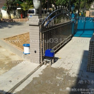 安装东莞横沥平移门电机 冷雨智能一体机遥控开门厂家电话  电机趟门机图3