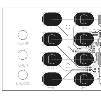 厂家** 电子密码锁 保险柜 智能门锁 PCB电路板控制板控制器 开发设计电子 主控制板 小家电PCB控制板图3