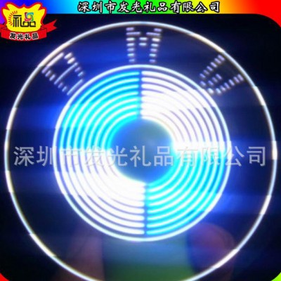 LED闪字风扇打字风扇 USB编程DIY编辑文字小风扇 发光小风扇
