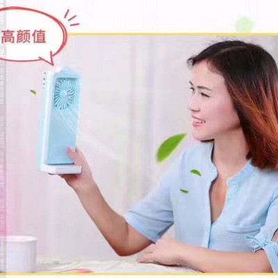 新款节能LED电风扇批发 二合一台灯充电 多功能迷你小风扇 修改 本产品采购属于商业贸易行为图4