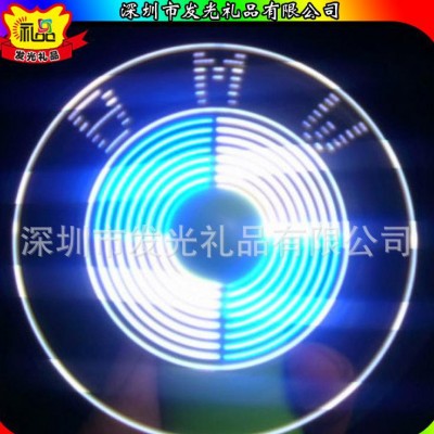 北京个性礼品定制 新奇特小风扇LED迷你风扇发光文字风扇