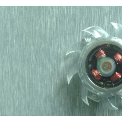 DC 4010S 三角支架透明散热小风扇 LED车头灯专用图3