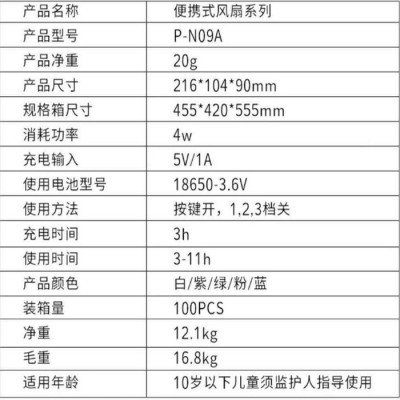 n9风扇新款usb手持小风扇迷你便携式usb充电学生宿舍usb充电学生宿舍 n9风扇