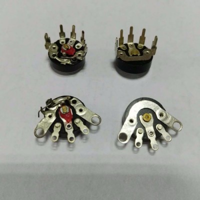 厂家直供小风扇马灯收音机用RV12带开关B1KB10KB50K调光调速调音调频旋钮开关电位器图2