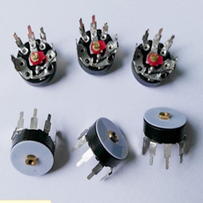 厂家直供小风扇马灯收音机用RV12带开关B1KB10KB50K调光调速调音调频旋钮开关电位器图6
