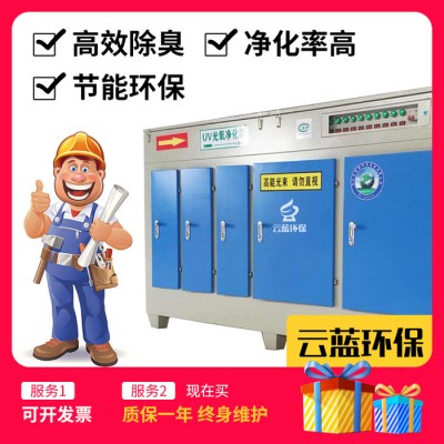 光氧催化废气处理设备工业废气除臭等离子空气净化器环保设备图2