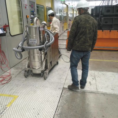 威德尔WX100/75 工厂用工业吸尘器380V大功率工业吸尘器不锈钢整机吸尘器图5