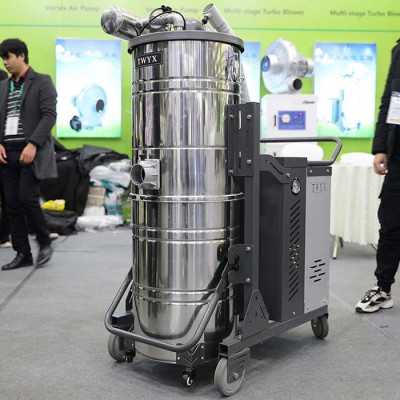 380V工业吸尘器厂家 大功率移动式高压吸尘器 脉冲式滤筒吸尘机图2