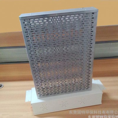 大连图书馆紫外线灭菌灯，中央回风箱光氢离子空气净化器安装 纳米光子图3