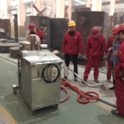 威德尔HT110/75 焦化车间用工业吸尘器吸高温废料用吸尘器上海厂家