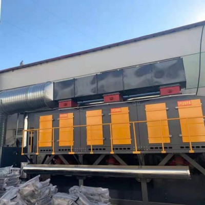 扬州工业车间空气净化器装置  有机废气催化燃烧设备 欣千环保 制作安装图6