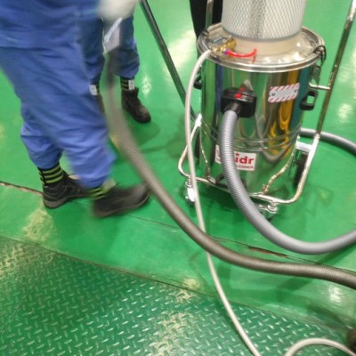 威德尔WX-180 电子工厂吸尘器船厂地面灰尘专用气源式气动工业吸尘器 可干湿两用