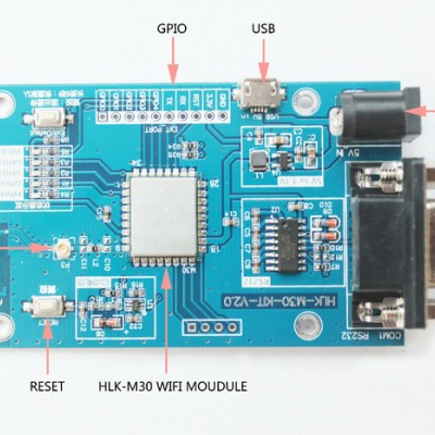 HI-LINK 物联网WIFI智能插座 无线Wi-Fi空气净化器方案 MT7681 HLK0-M30图2