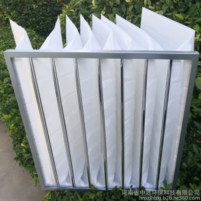 空气净化器滤芯 空气滤材 新风机组490×592×550×5P过滤袋生产厂家通信过滤图3