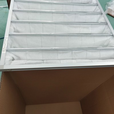 约克中央空调袋式过滤器 空气净化器过滤网 多袋式过滤器 中效过滤器厂家图6