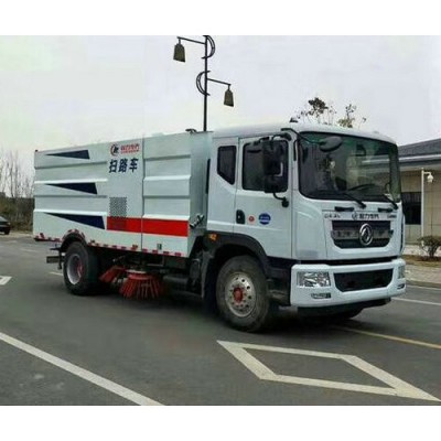 扫地车吸尘器 东风小型扫路车  厂家吸尘车价格图4