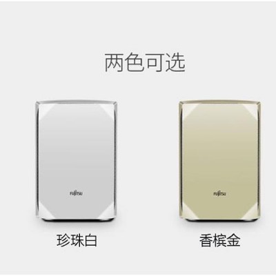 富士通将军商用家用36ENA无耗材空气净化器不换网家用除pm2.5杀菌甲醛雾霾 珍珠白香槟金（记得备注颜色）图3