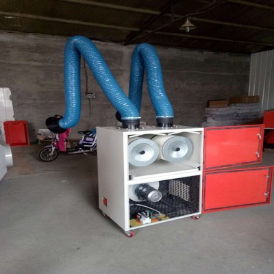 祥云焊烟净化器移动焊烟净化器焊烟吸尘器除尘器 双臂烟尘吸尘器工业单机吸尘器图5