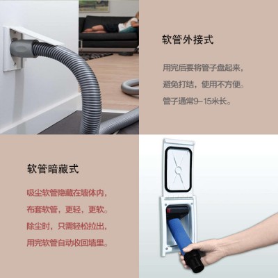 中央吸尘器Cyclo VacH7515中央吸尘器大容量集尘干湿两用商用工业强劲大吸力旋风分离除尘系统无扬尘造纸车间适用图4