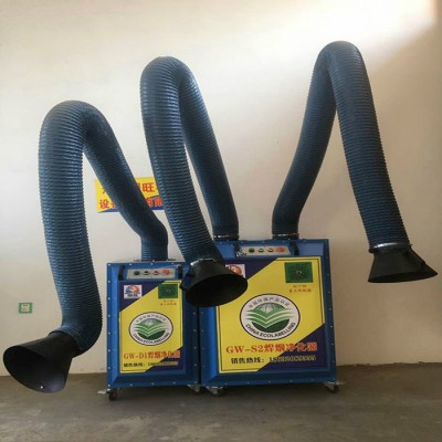 双臂烟尘净化器 全自动工业除尘净化器 环保焊烟吸尘器多功能图5