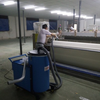 威德尔FM120/30 造纸厂车间地面吸尘器吸碎纸屑粉尘用移动式干式吸尘器