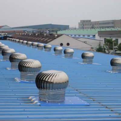 A直径600型无动力排气扇屋顶自动换气球排热气专用风机旋鼎空气净化器图1