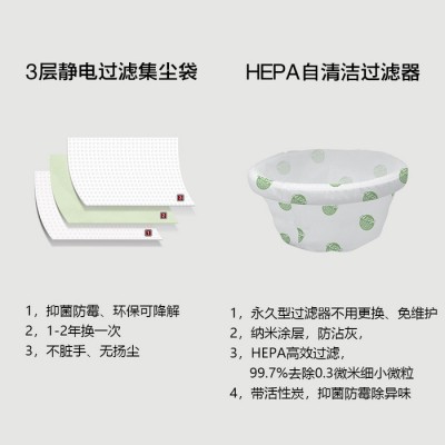 Airstream M47中央吸尘器家用大吸力强力手持式车用大功率静音技术除螨中央真空除尘系统起居室储物间适用图3